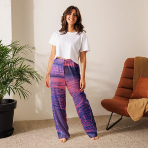 Sunset Beach Scene Women’s Pajama Pants