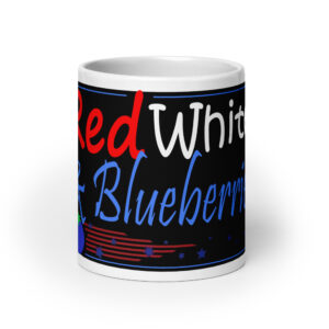 Red, White, & Better Blueberries Mug