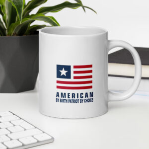 American By Birth Mug